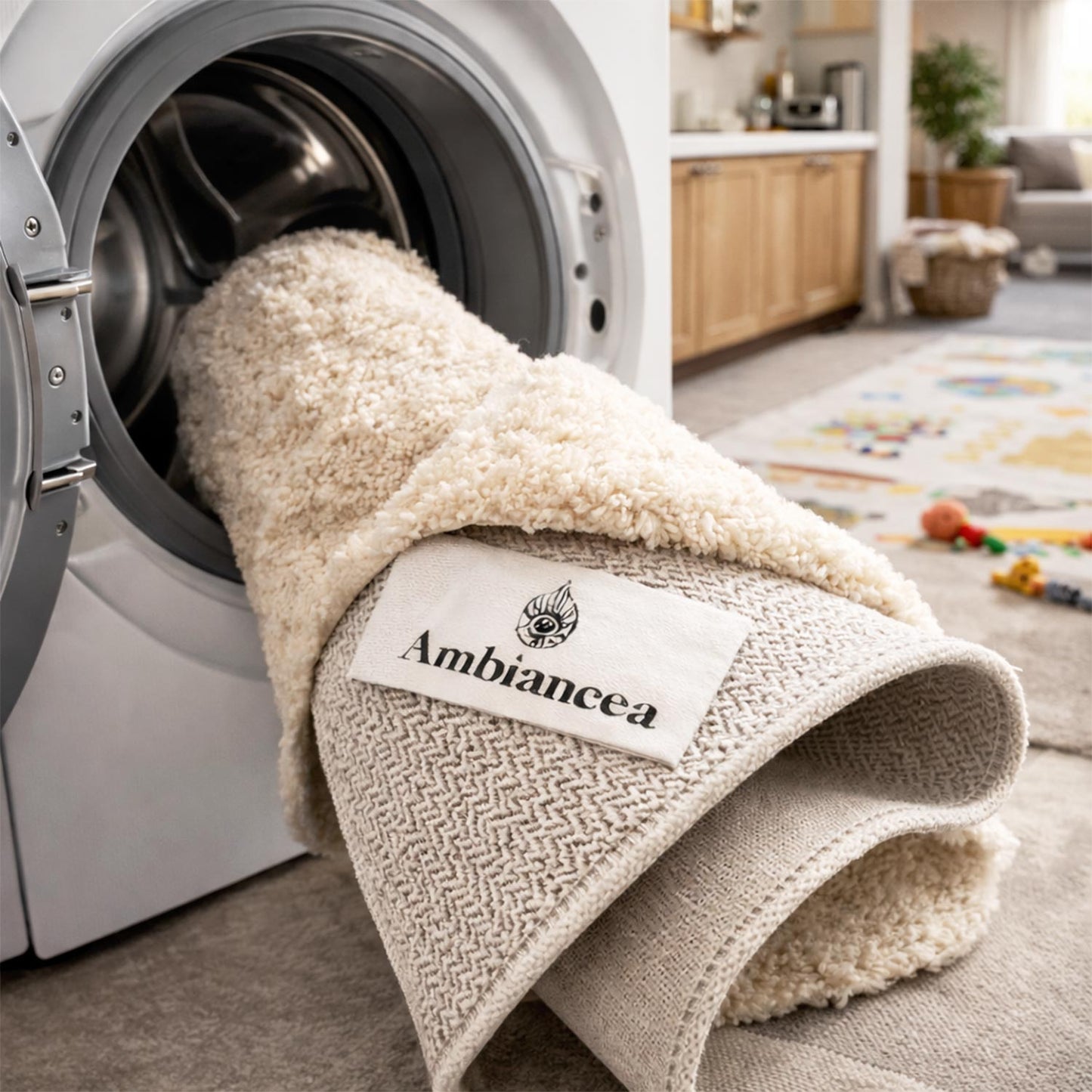 Tapis de Salon Losange Imperméable