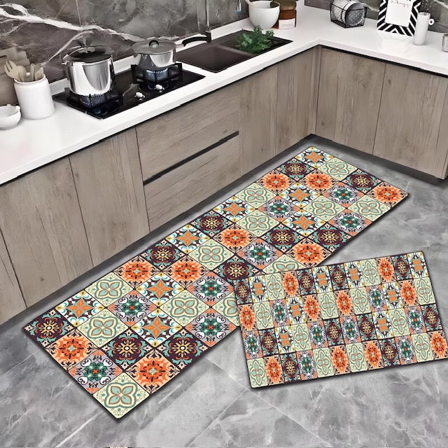 Tapis de Cuisine Mosaique Imperméable