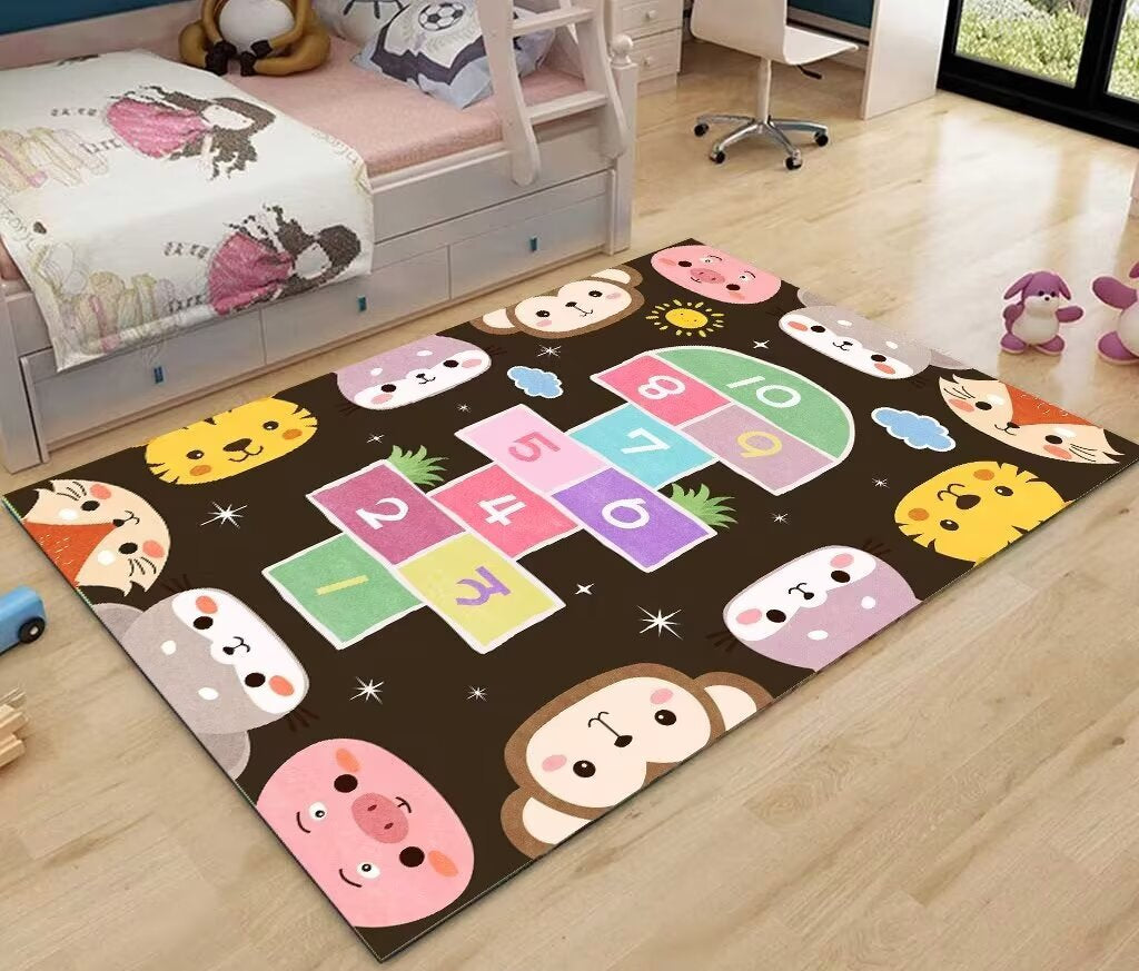 Tapis pour Enfant Marelle Choco Imperméable