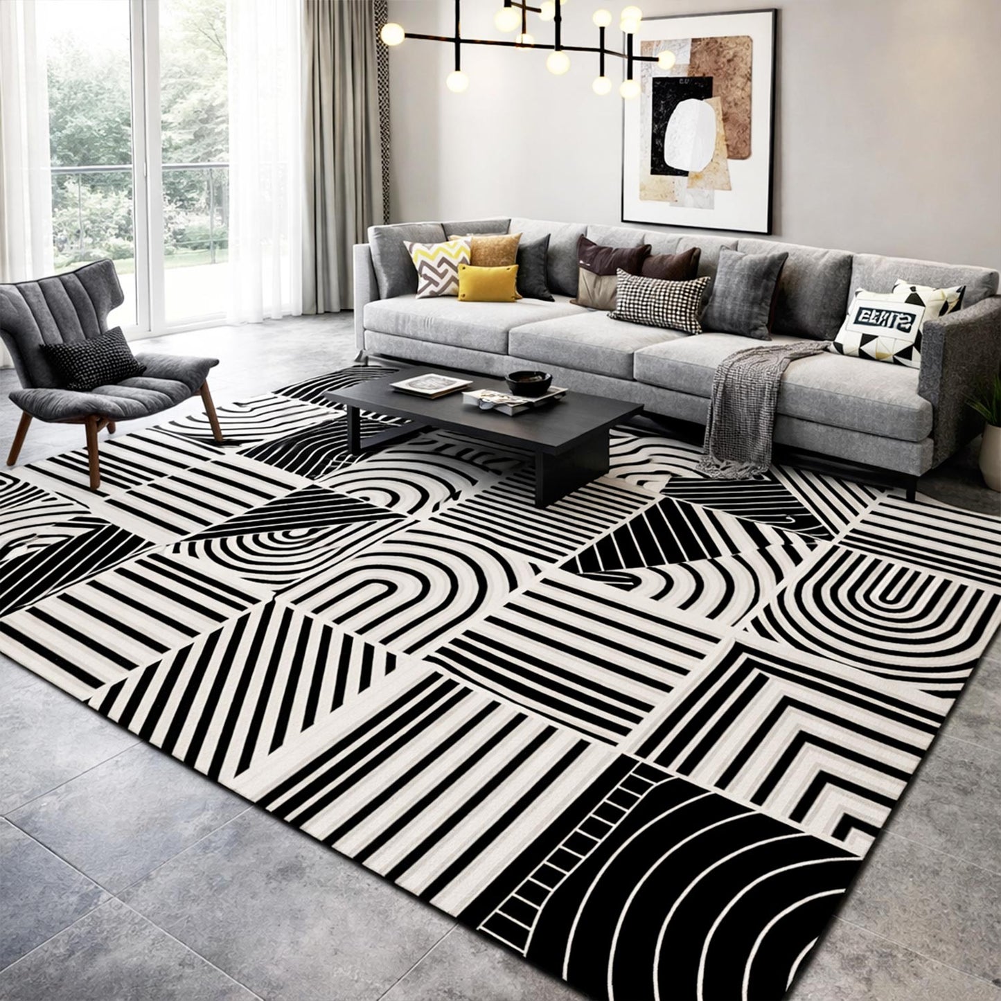 Tapis de Salon Assima Imperméable