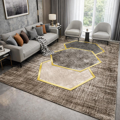 Tapis de Salon Choco Imperméable