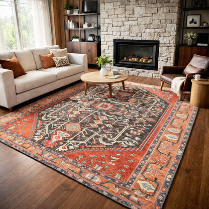 Tapis de Salon Egyptien Imperméable