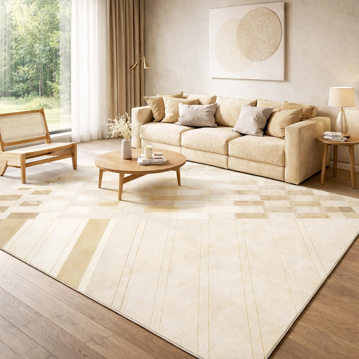 Tapis de Salon Fluida Imperméable