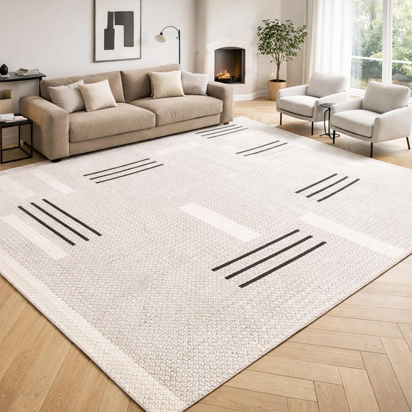 Tapis de Salon Linia Imperméable