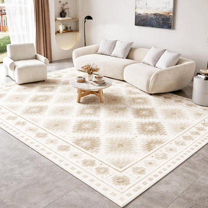 Tapis de Salon Losange Imperméable