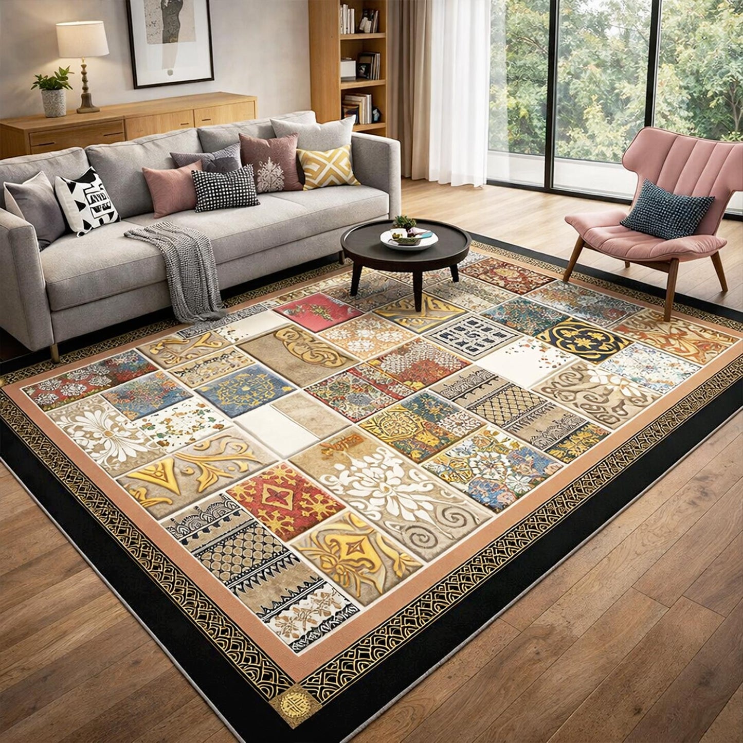 Tapis de Salon Royal Imperméable