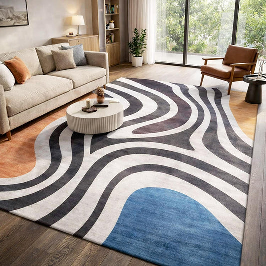 Tapis de Salon Zebra Imperméable