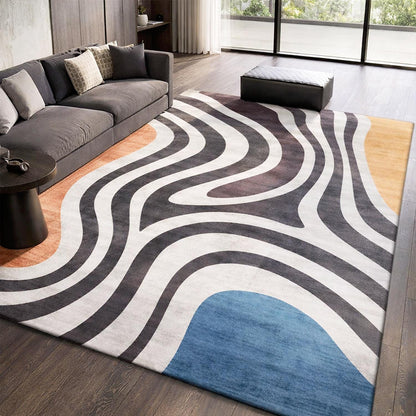 Tapis de Salon Zebra Imperméable