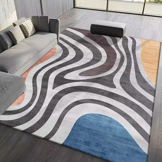 Tapis de Salon Zebra Imperméable