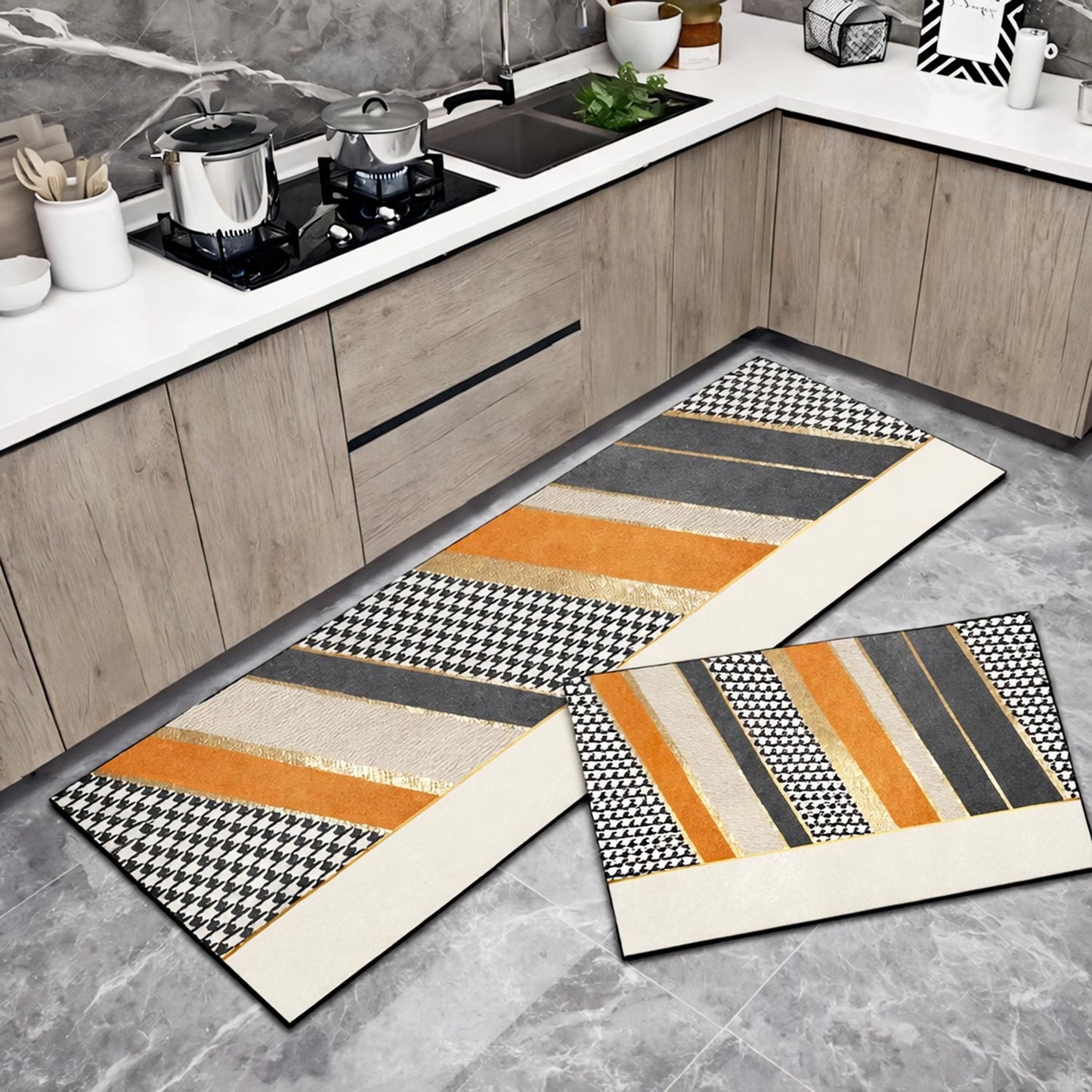 Tapis de Cuisine Elegance Antidérapant
