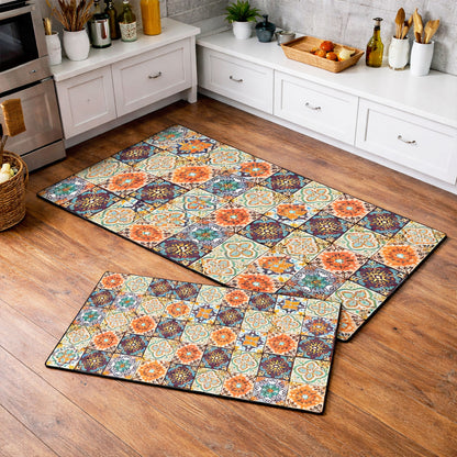 Tapis de Cuisine Mosaique Antidérapant