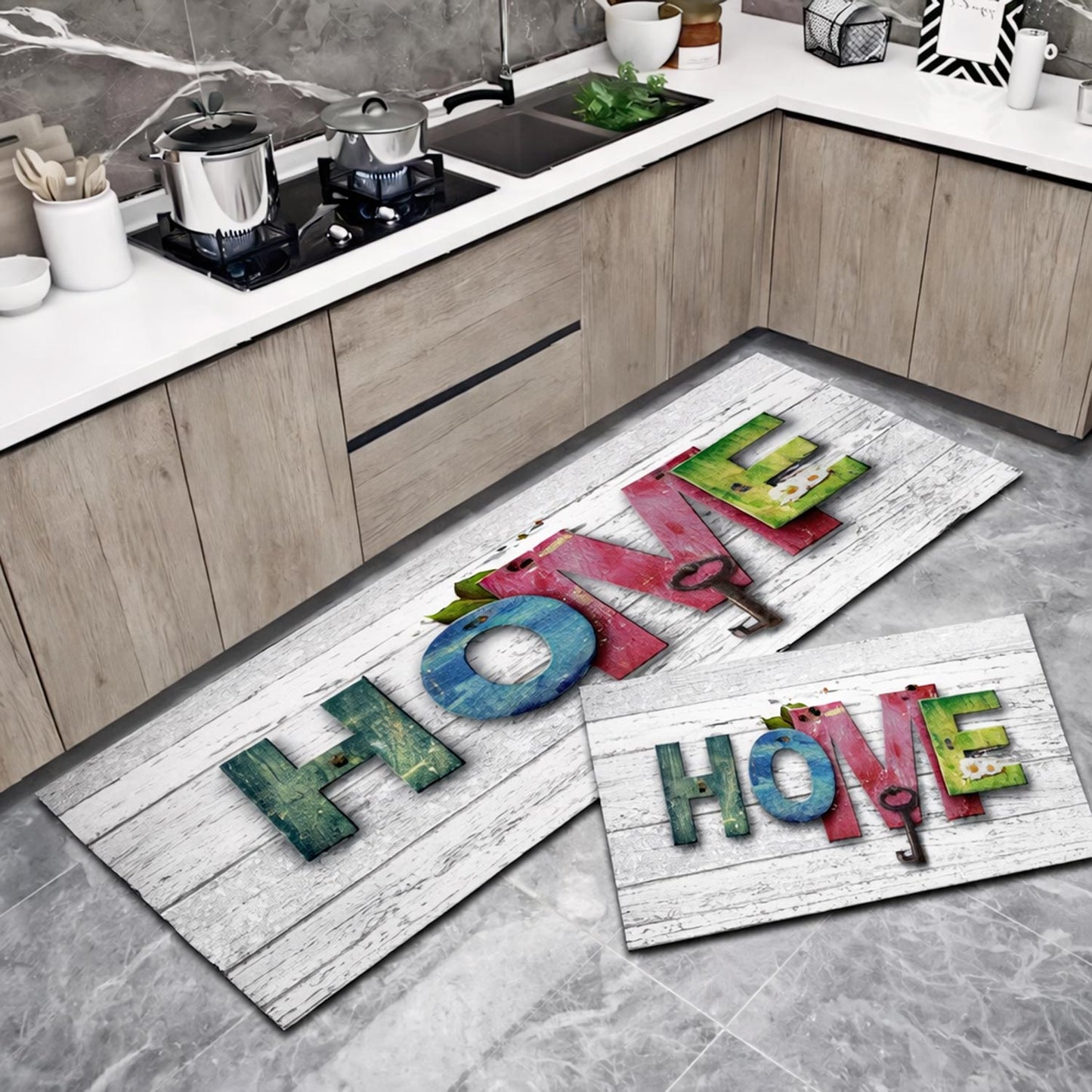 Tapis de Cuisine My House Antidérapant