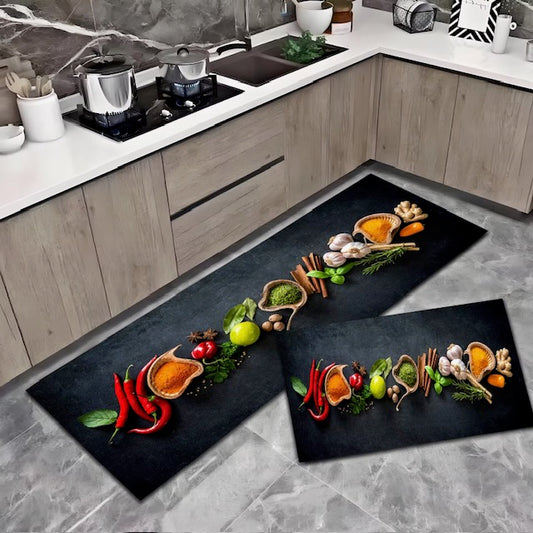 Tapis de Cuisine Pimento Imperméable