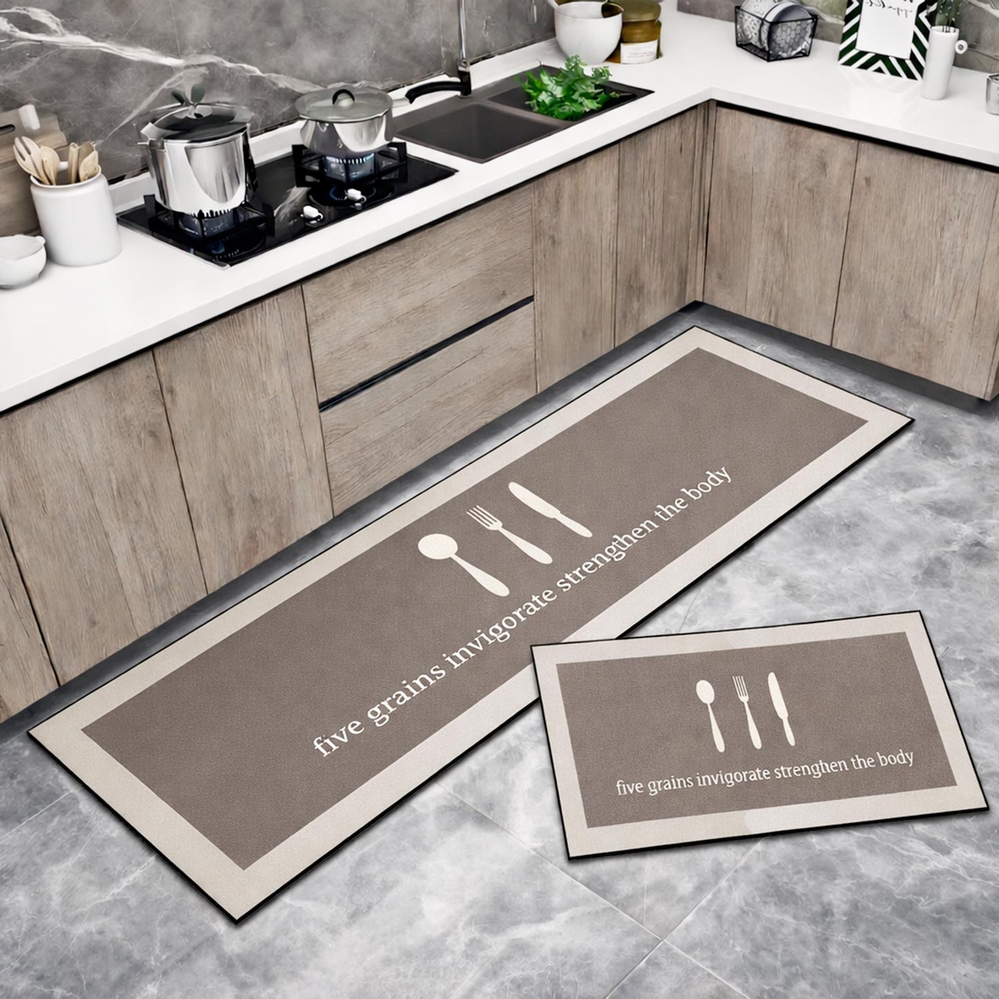 Tapis de Cuisine Ustensia Antidérapant