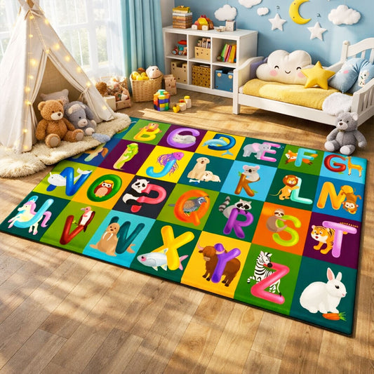 Tapis pour Enfant Alphabet Imperméable