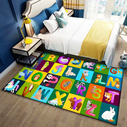 Tapis pour Enfant Alphabet Imperméable