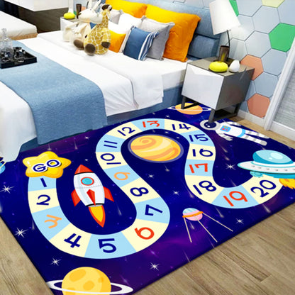 Tapis pour Enfant Astronaute Imperméable