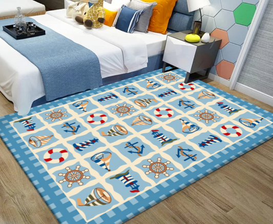 Tapis pour Enfant Capitaine Cook Imperméable
