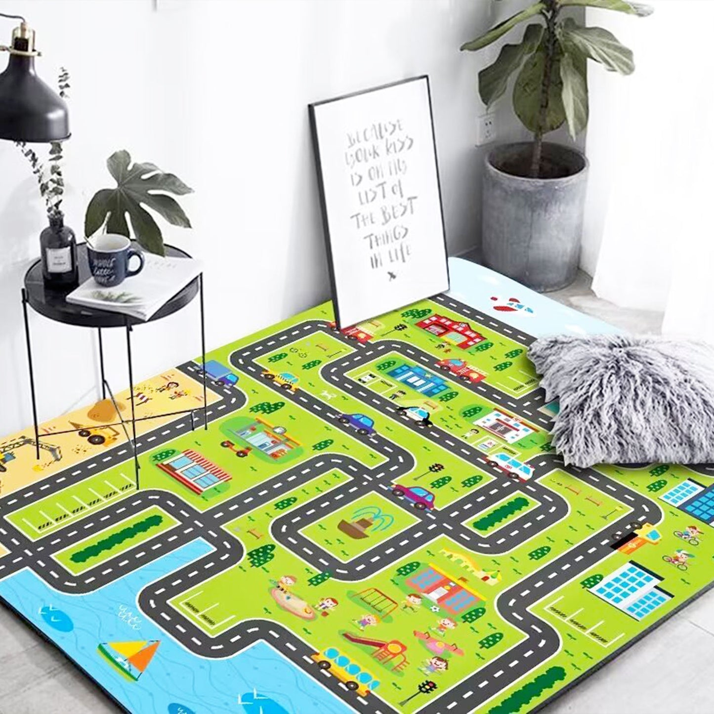 Tapis pour Enfant Circuit Imperméable