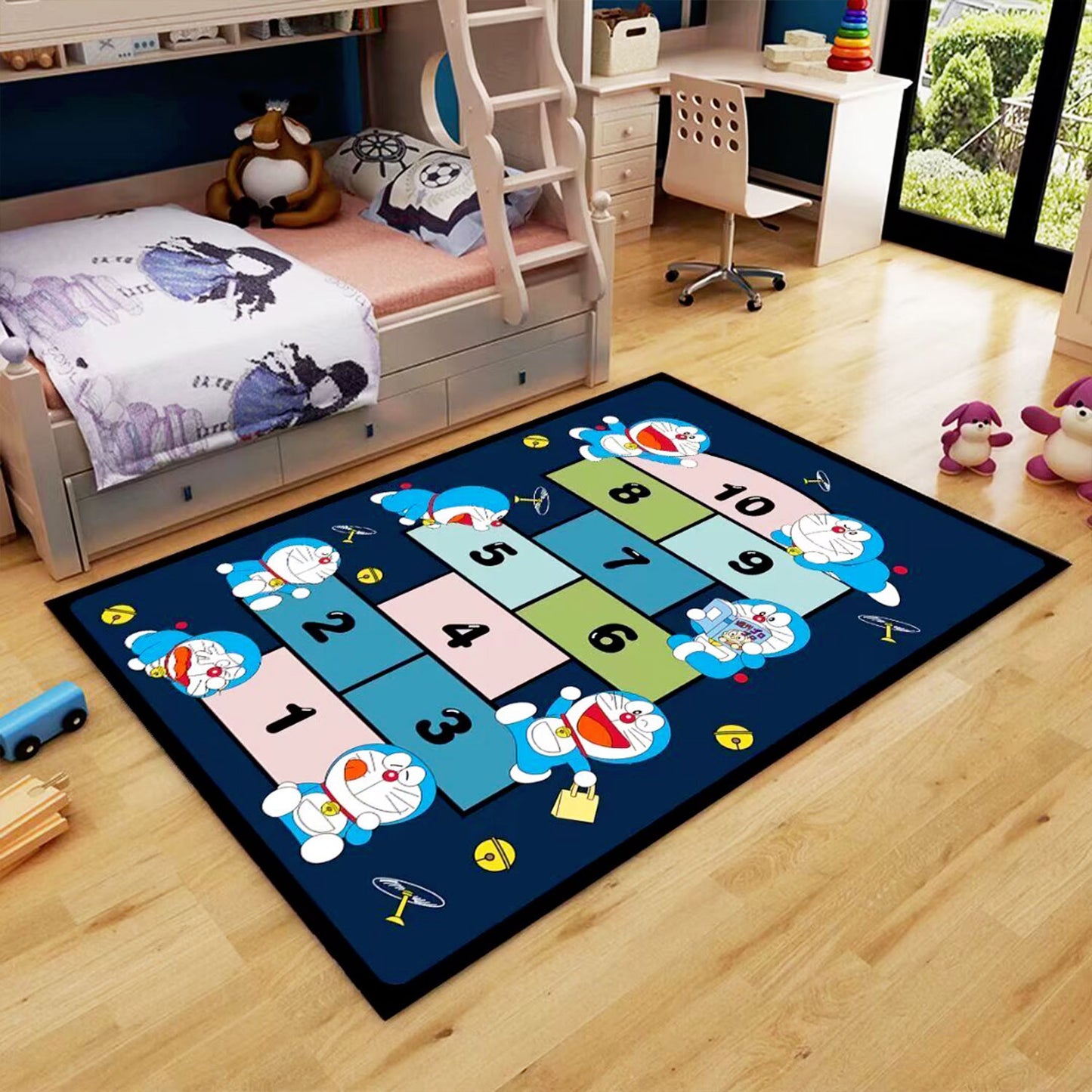 Tapis pour Enfant Dark Marelle Imperméable