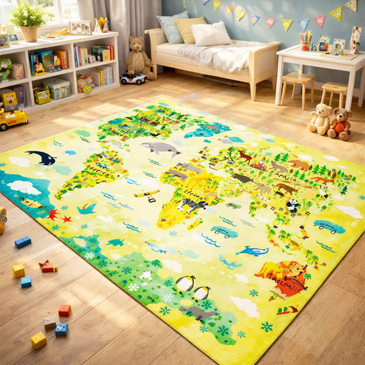 Tapis pour Enfant Indien Imperméable