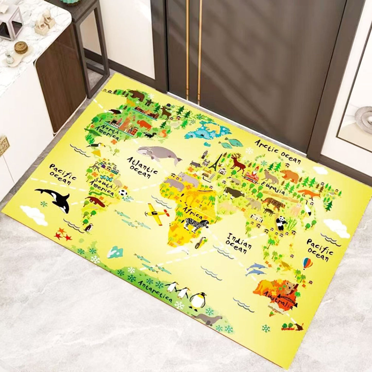 Tapis pour Enfant Indien Imperméable