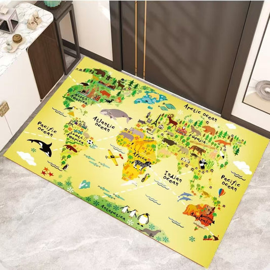 Tapis pour Enfant Indien Imperméable