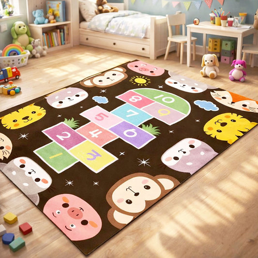 Tapis pour Enfant Marelle Choco Imperméable