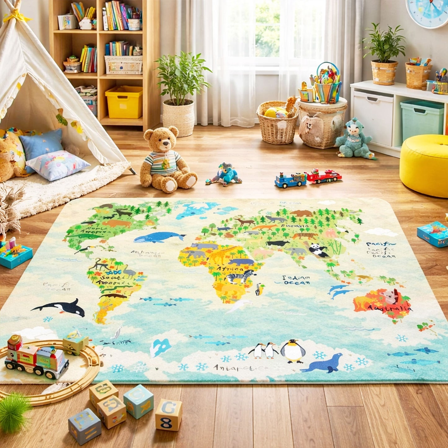 Tapis pour Enfant Mediterranee Imperméable