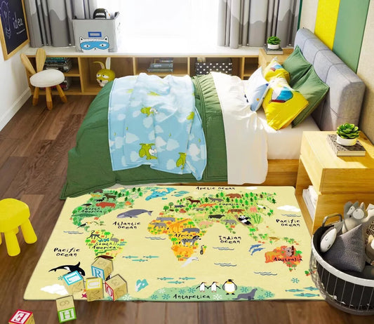 Tapis pour Enfant Mediterranee Imperméable